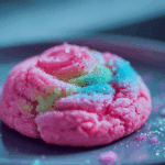 Glow-in-the-Dark Cotton Candy Cookies