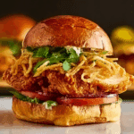 Gold Chicken Crunch Sandwiches