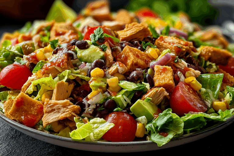 Tex-Mex Taco Chicken Chopped Salad