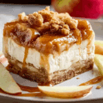 Caramel Apple Cheesecake Bars