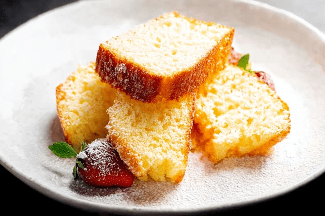 Rich Butter Cake (Fail-Proof & Fluffy)