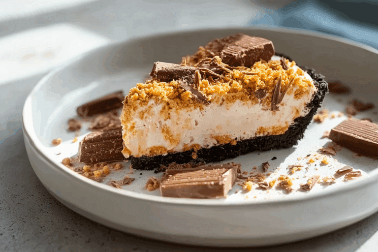 No-Bake Butterfinger Pie Recipe