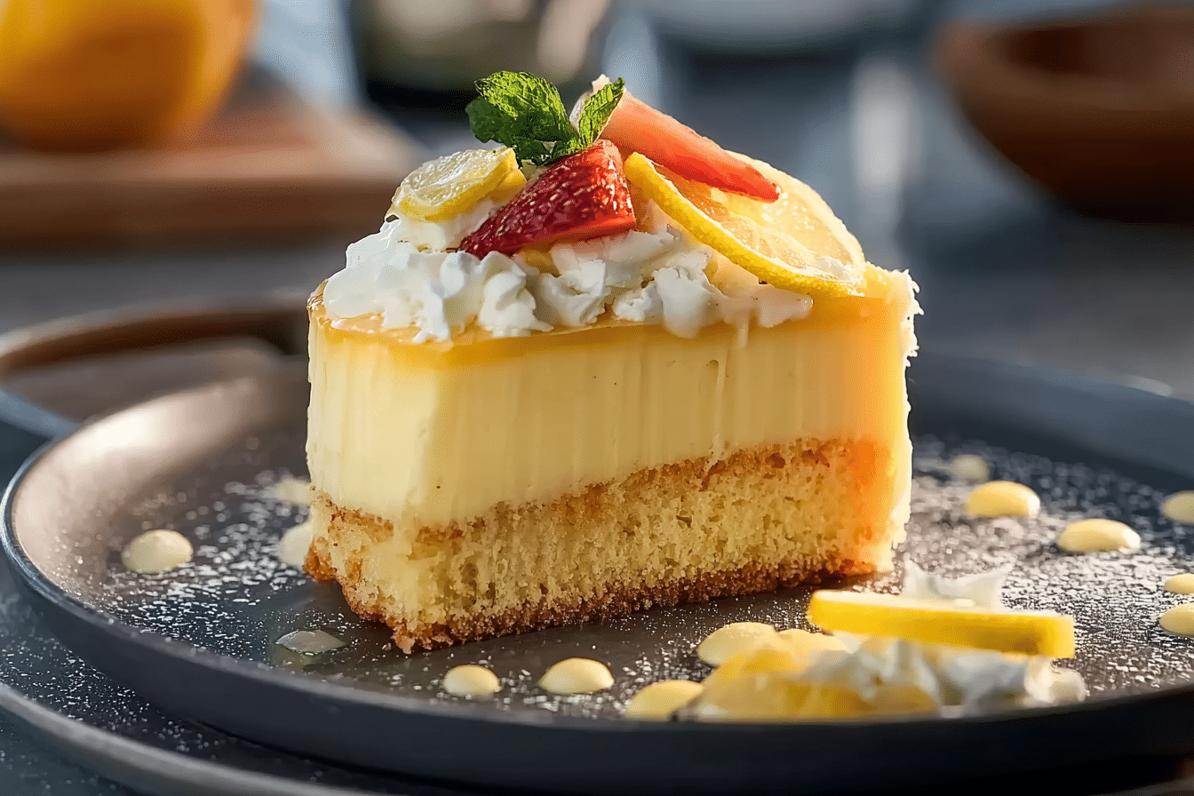 Limoncello Mascarpone Dream Cake