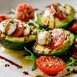 Caprese Stuffed Avocados