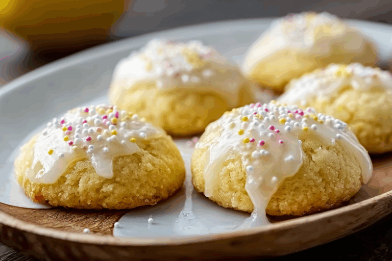 Italian Lemon Drop Cookies