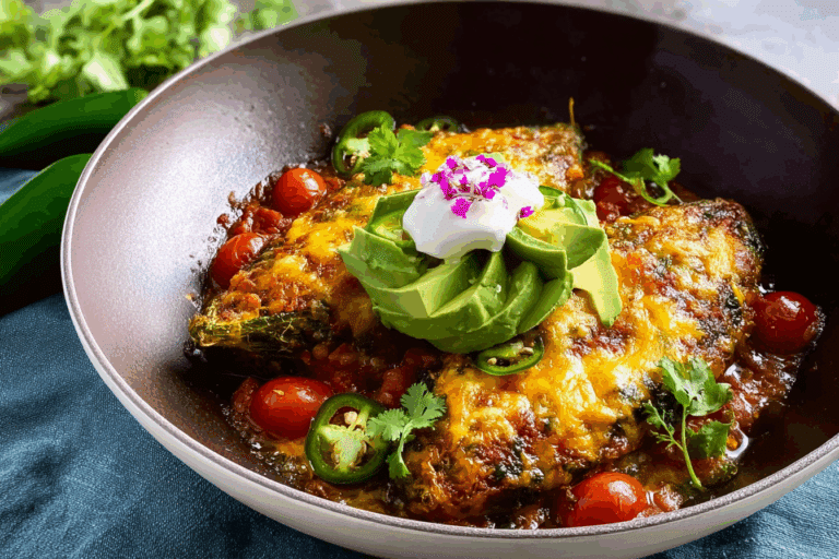 Baked Chile Rellenos