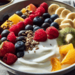 Vanilla Yogurt Fruit Bowl Recipe