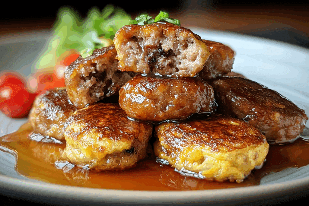 Pancake Sausage Bites