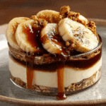 Banana Caramel Crunch Parfait