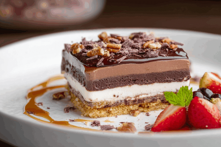 Best Chocolate Delight Recipe (Easy Layered Dessert)