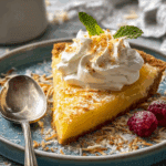 Lemon Sugar Coconut Cream Pie