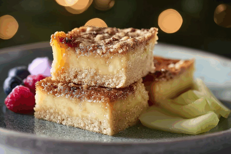 Crème Brûlée Cookie Bars