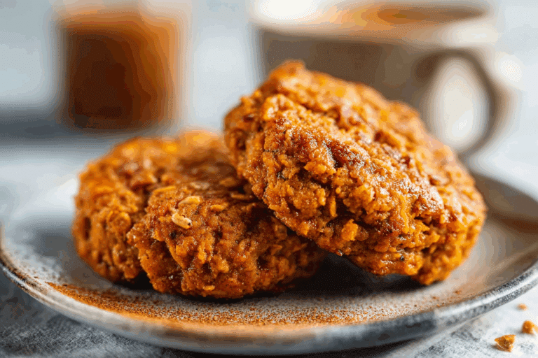 Cinnamon Sweet Potato Breakfast Cookies
