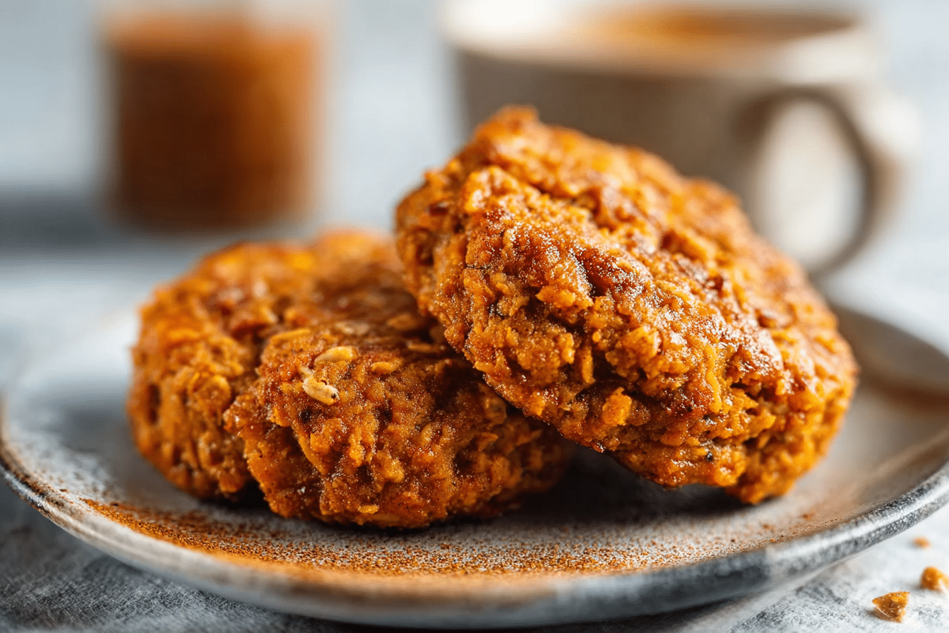 Cinnamon Sweet Potato Breakfast Cookies