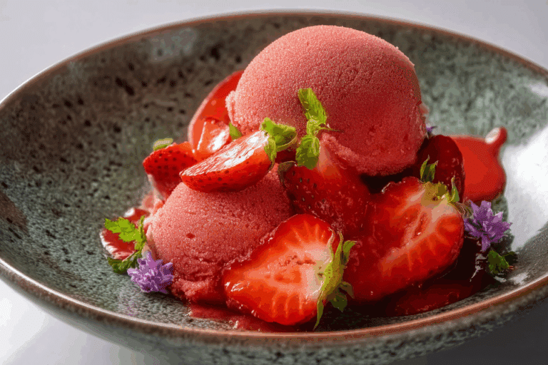 Strawberry Sorbet
