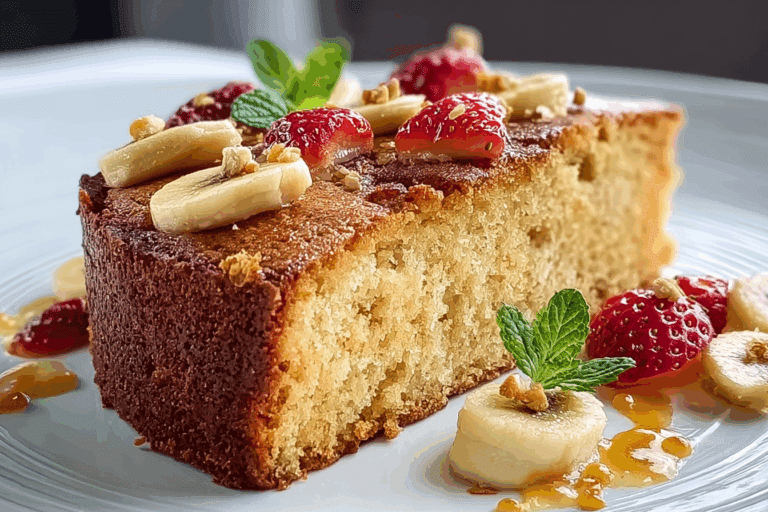 Banana Butter Cake