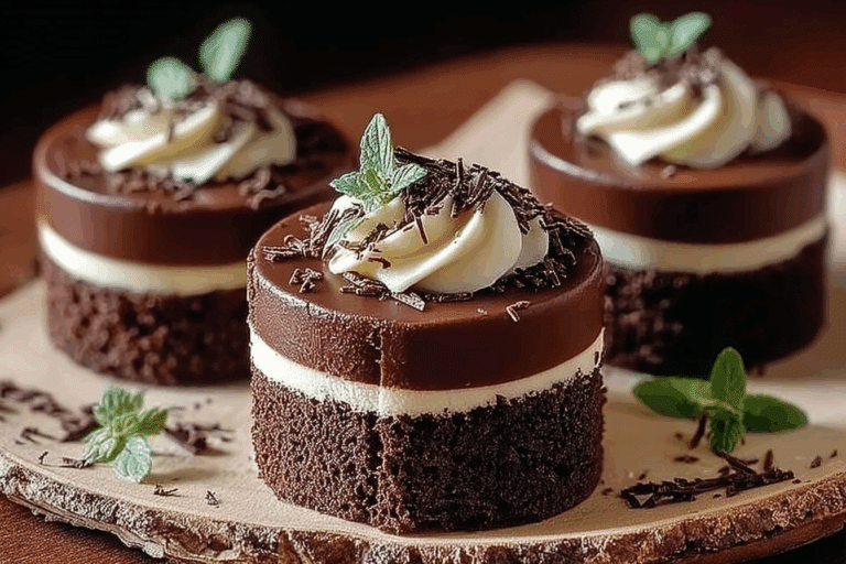 Chocolate Royale Mini Cakes
