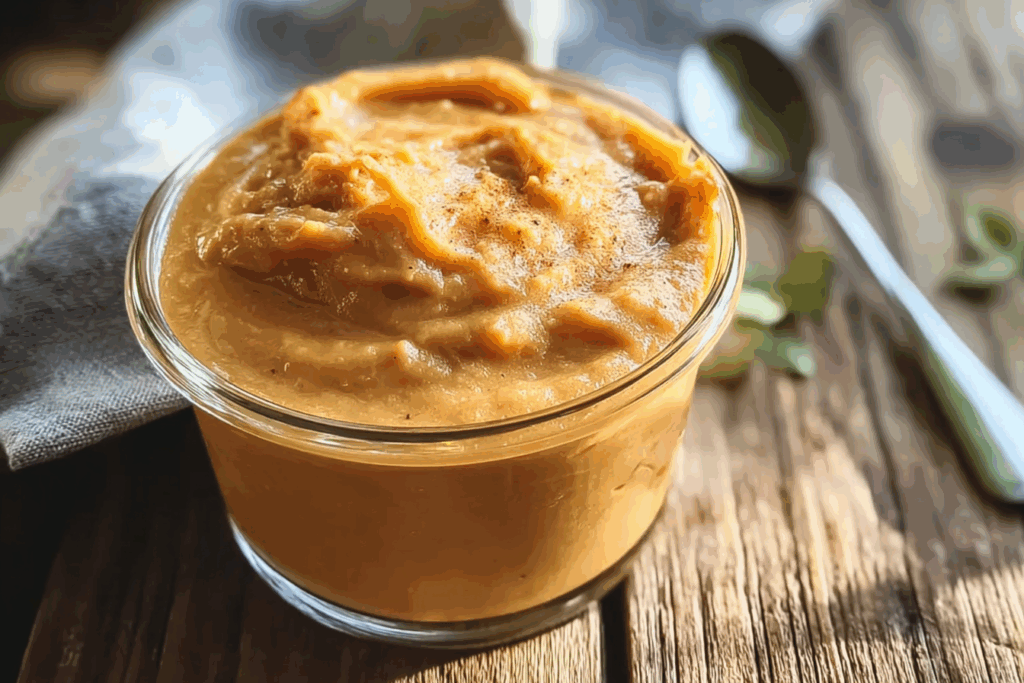 Sweet Potato & Peanut Butter Dog Smoothie for Dog