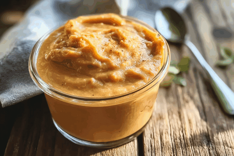 Sweet Potato & Peanut Butter Dog Smoothie for Dog