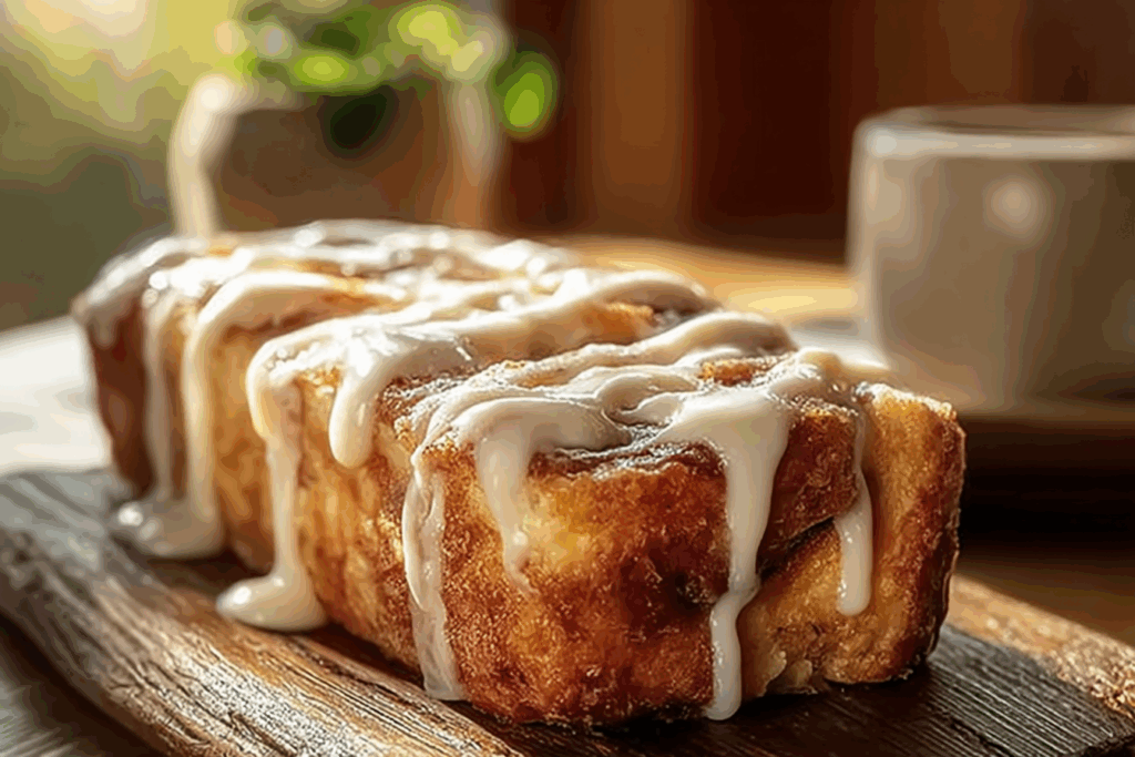 Dollywood Cinnamon Bread with Icing