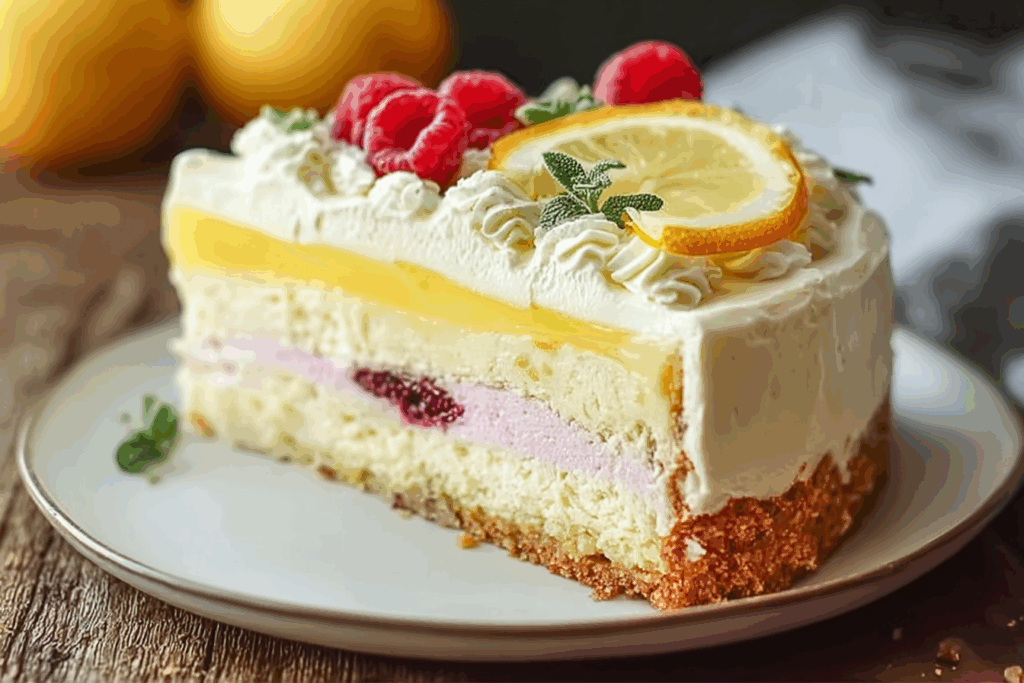 Spring Cheesecake Cake