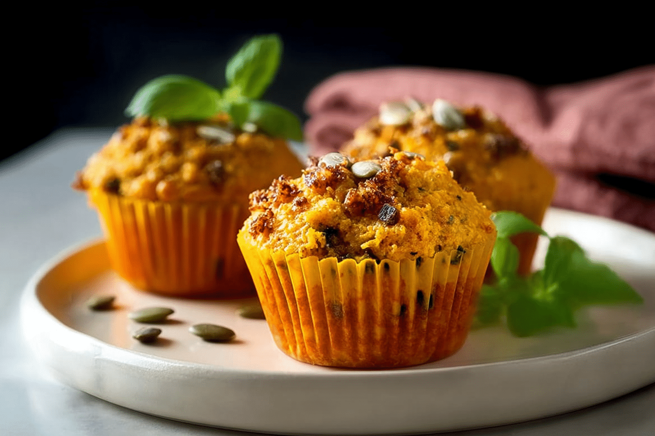 Roasted Pumpkin Muffins