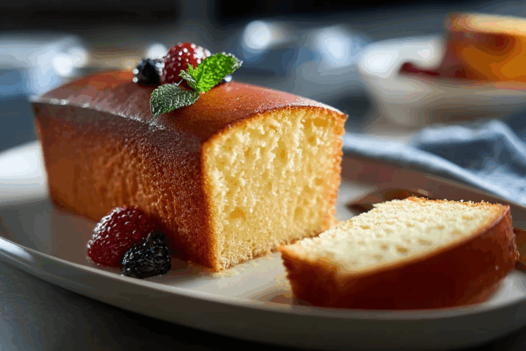 BUTTERLESS POUND CAKE