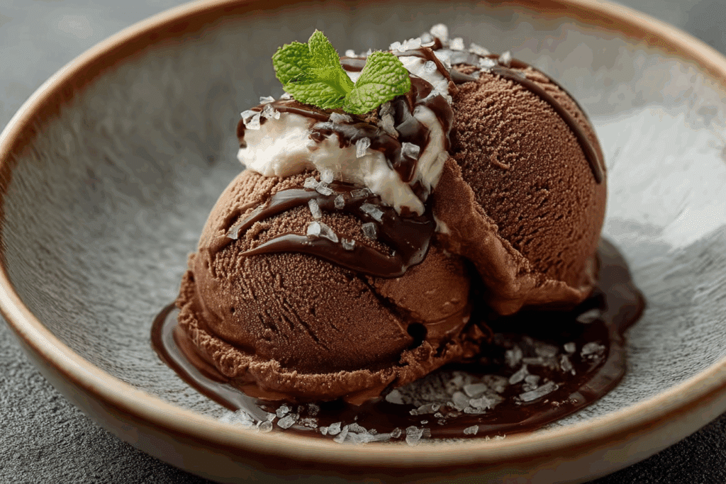 No-Churn Chocolate Ice Cream