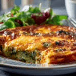 Savoury Impossible Pie