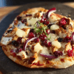 Cranberry Chicken Brie Pizza