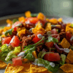 Dorito Taco Salad Supreme – Crunchy, Colorful & Crowd-Pleasing