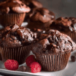 Sour Cream Double Chocolate Muffins