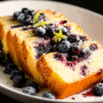 Lemon Blueberry Pound Cake