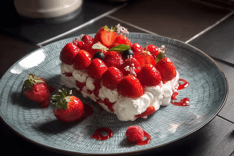 Low Carb Berry Mascarpone Cloud Cake