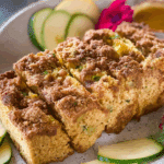Streusel Apple Zucchini Bread