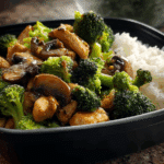 Garlic Chicken Stir-Fry with Broccoli & Mushrooms