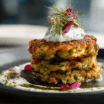 Kolokithokeftedes (Greek Zucchini Fritters)