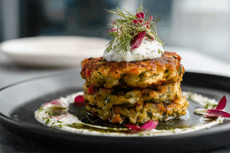 Kolokithokeftedes (Greek Zucchini Fritters)