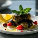 Dolmadakia (Stuffed Grape Leaves)