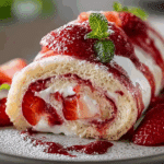 Strawberry Cheesecake Roll