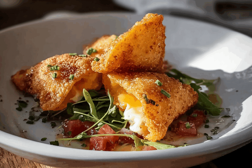 Fried Cheese Stuffed Doritos