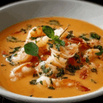 Creamy Crab and Shrimp Seafood Bisque
