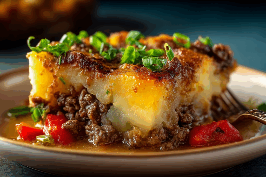 Easy 5-Ingredient Hamburger & Potato Casserole for Cozy Nights
