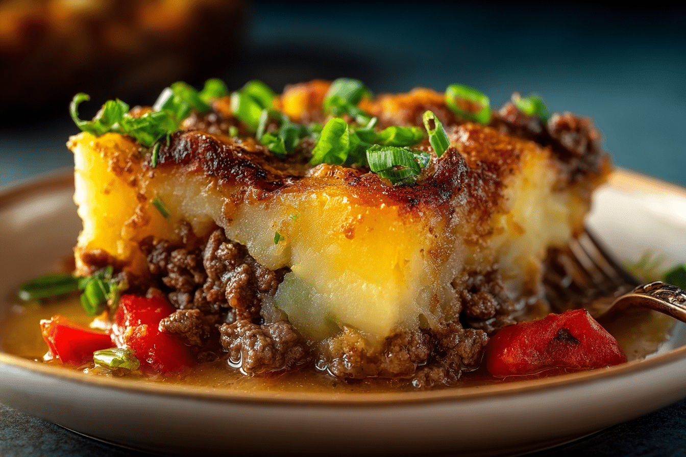 Easy 5-Ingredient Hamburger & Potato Casserole for Cozy Nights