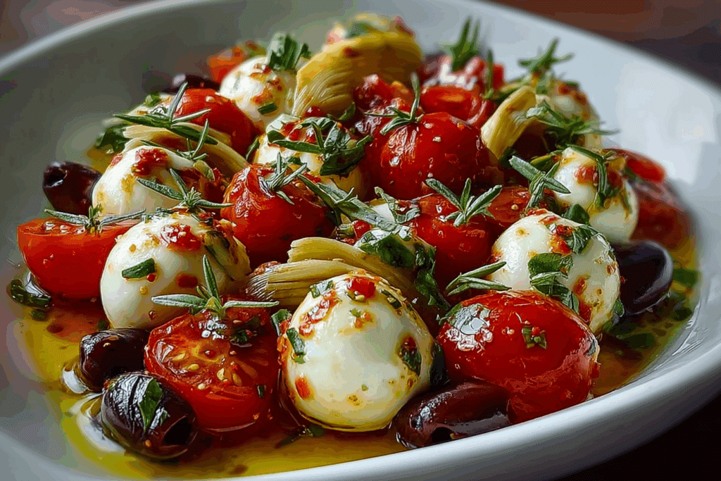 Marinated Mozzarella Balls