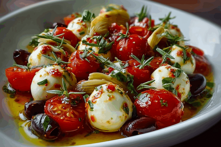 Marinated Mozzarella Balls