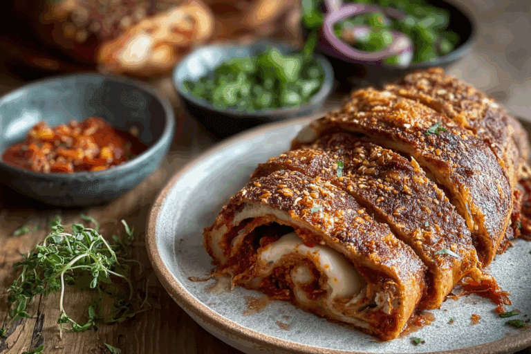 Sourdough Discard Italian Stromboli