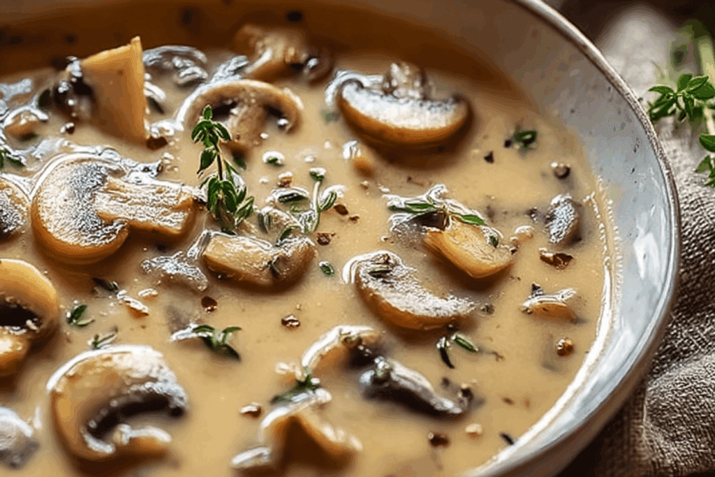 Creamy Mushroom Gravy