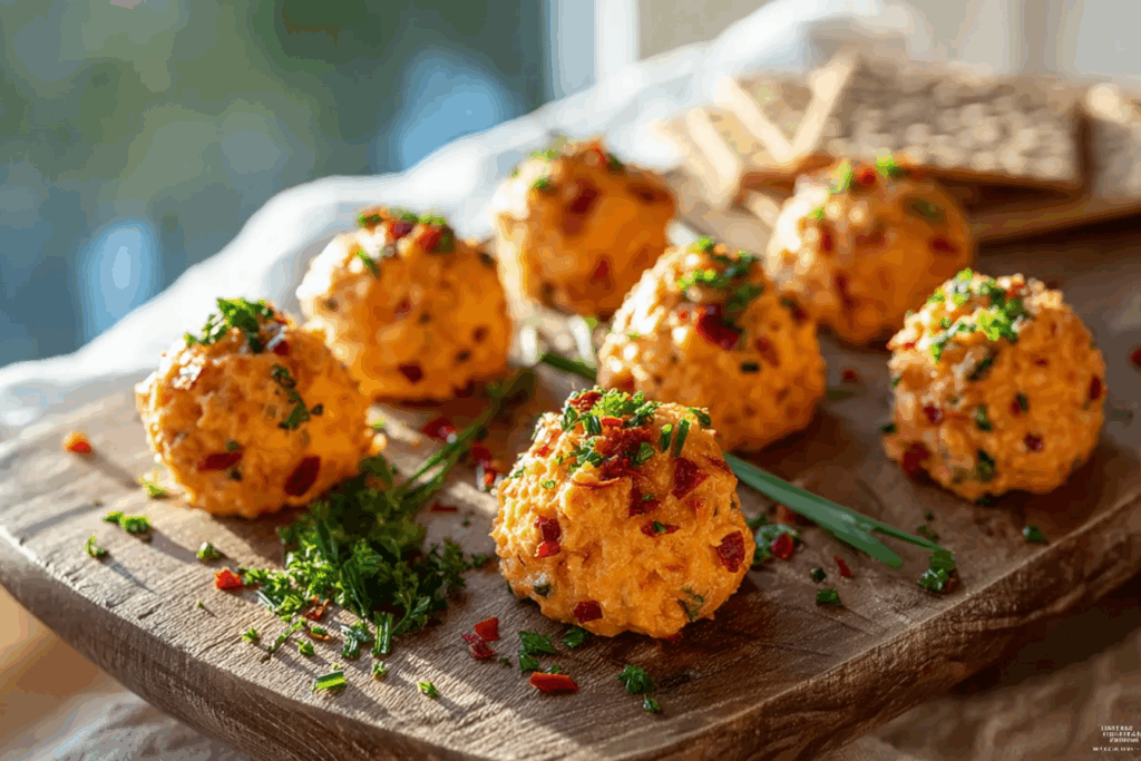 Mini Pimento Cheese Balls