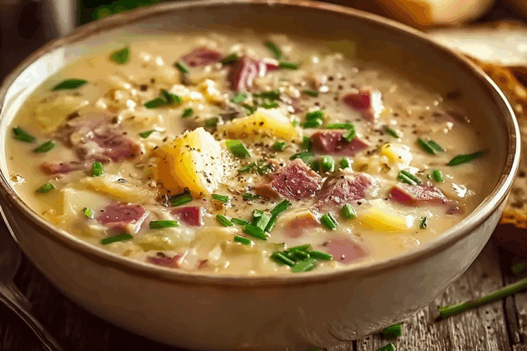 Easy Creamy Reuben Soup Recipe